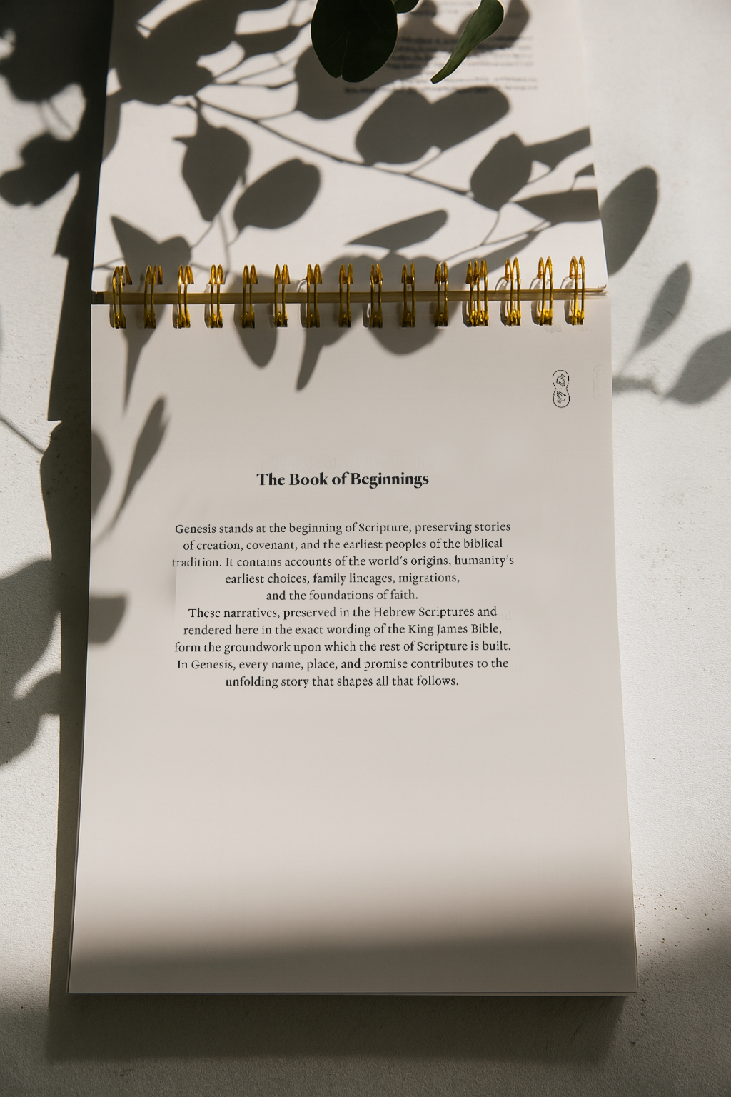 Genesis | Tracing Bible | The Classic - Second Edition